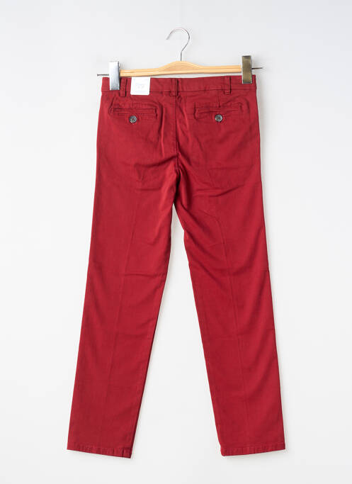 Pantalon chino tissage popeline taille ajustable rouge MAYORAL garcon