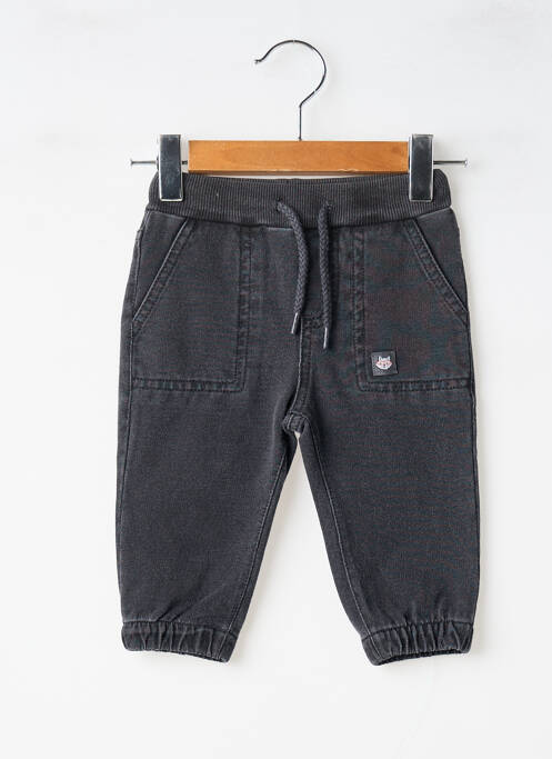 Pantalon droit fermeture liens à nouer taille élastique gris MAYORAL garcon