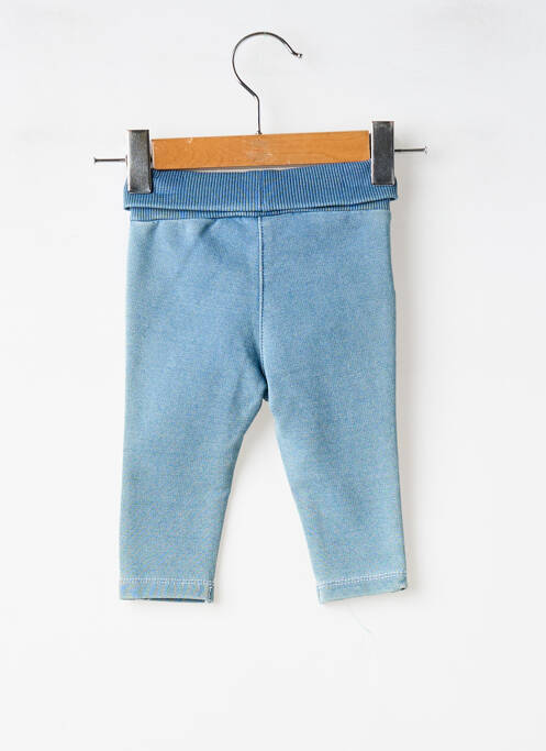 Pantalon slim stretch taille élastique bleu BOBOLI fille