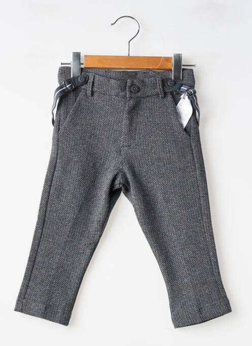 Pantalon slim stretch gris BOBOLI garcon