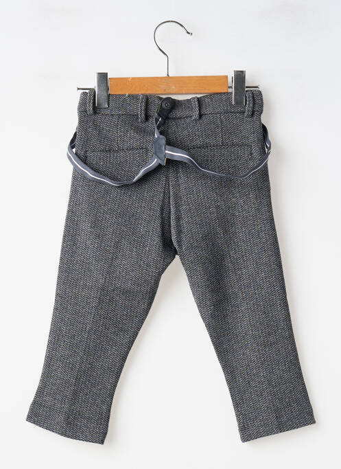 Pantalon slim stretch gris BOBOLI garcon