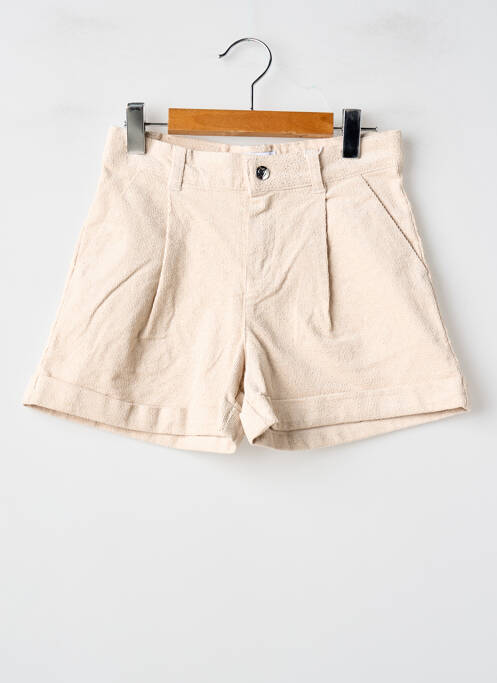 Short stretch taille ajustable beige MAYORAL fille