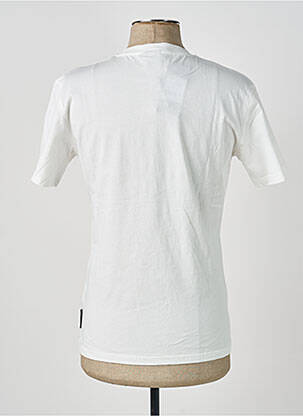 T-shirt stretch manches courtes blanc LE TEMPS DES CERISES garçon