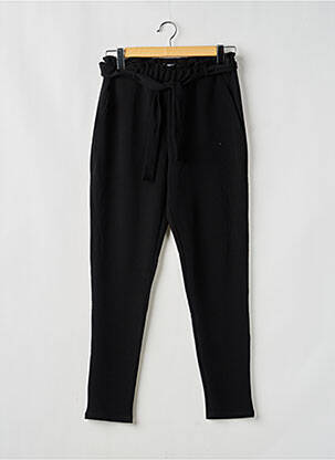 Pantalon slim stretch taille élastique noir MAYORAL fille