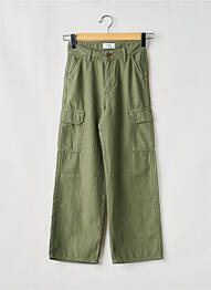 Pantalon cargo poches vert LE TEMPS DES CERISES fille