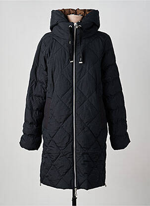 Doudoune poches a capuche noir TBS femme