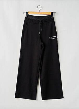 Jogging sérigraphie taille élastique noir LE TEMPS DES CERISES fille