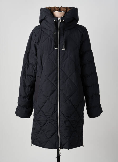 Doudoune poches a capuche noir TBS femme