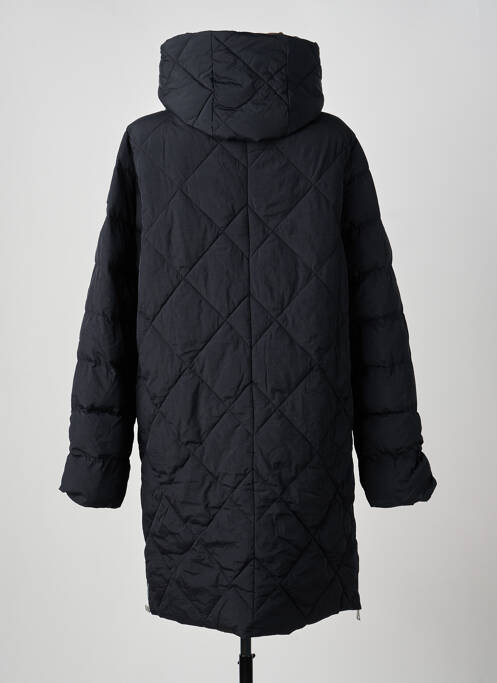 Doudoune poches a capuche noir TBS femme