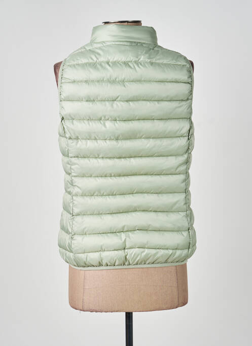 Doudoune poches sans capuche vert TBS femme