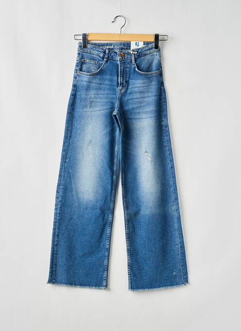 Jeans coupe droite taille normale bleu GARCIA fille