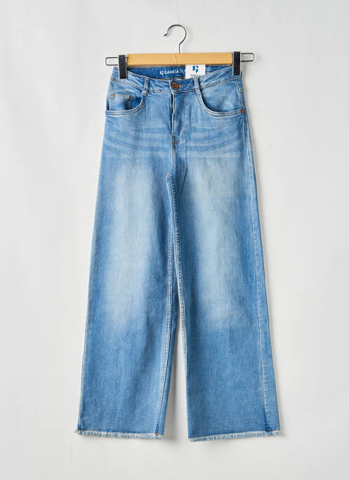 Jeans coupe droite taille normale bleu GARCIA fille