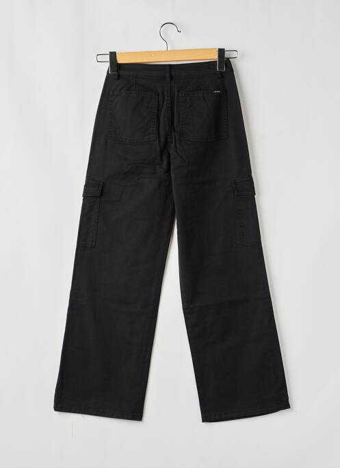 Pantalon cargo coupe droite noir GARCIA fille