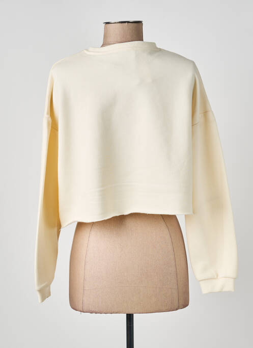 Sweat-shirt manches longues manches longues beige LE TEMPS DES CERISES fille