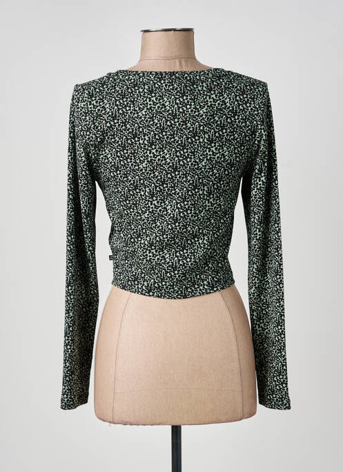 Top manches longues manches longues vert LE TEMPS DES CERISES fille