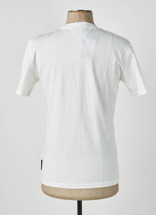 T-shirt stretch manches courtes blanc LE TEMPS DES CERISES garcon
