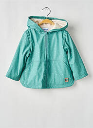 Imperméable coupe droite a capuche bleu MAYORAL fille