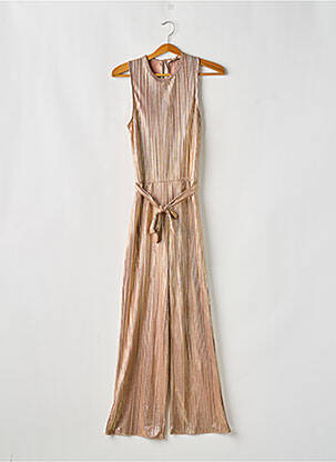 Combi-pantalon fermeture boutonnée au dos sans manche or GARCIA fille