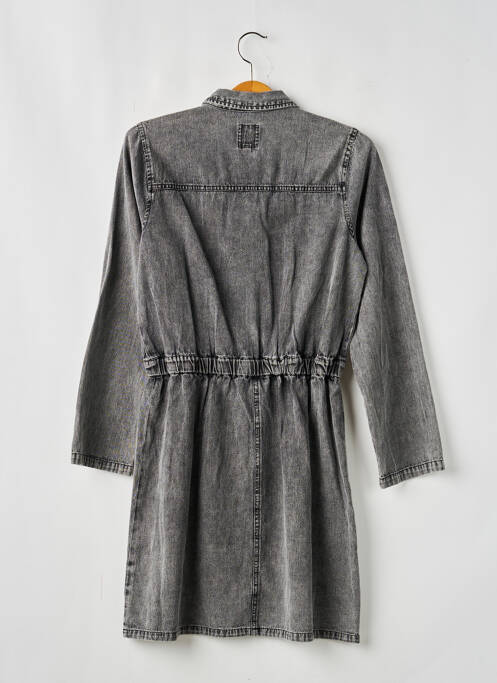 Robe mi-longue coupe évasée manches longues gris GARCIA fille