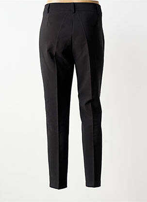 Pantalon 7/8 taille à pinces taille normale noir ARTIGLI femme