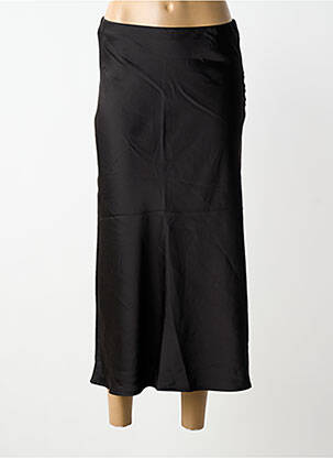 Jupe longue coupe fluide noir TIFFOSI femme