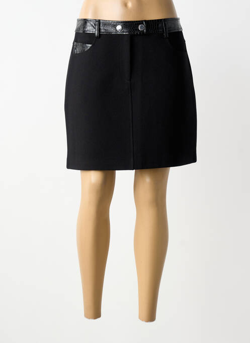 Jupe courte poches noir MORGAN femme