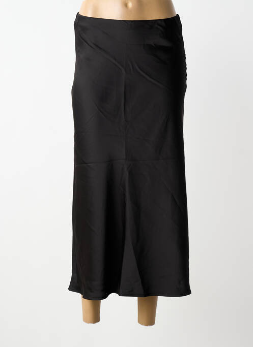 Jupe longue coupe fluide noir TIFFOSI femme