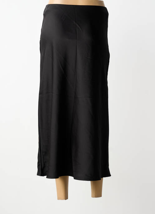 Jupe longue coupe fluide noir TIFFOSI femme