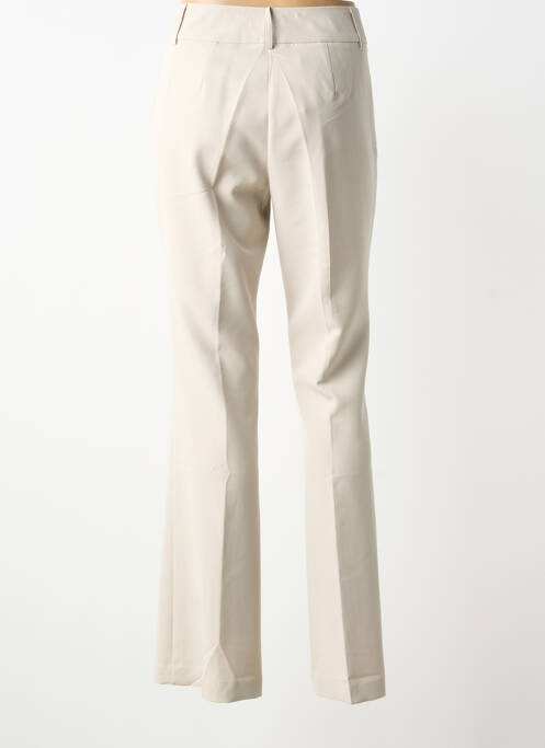 Pantalon flare taille normale taille normale beige TIFFOSI femme