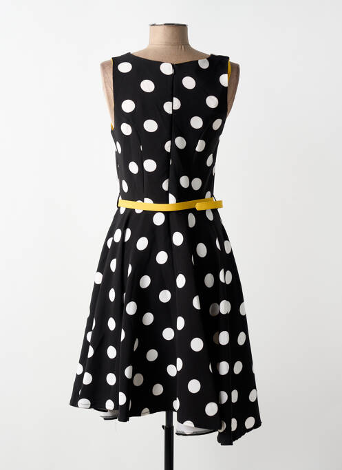 Robe mi-longue sans manche sans manche jaune HIPPOCAMPE femme