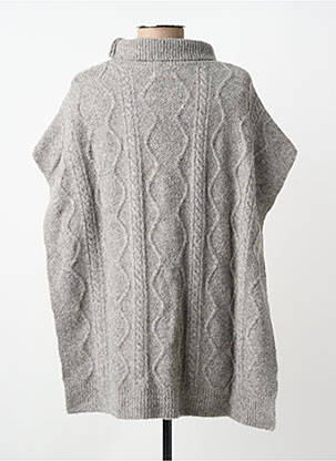 Poncho gris MOLLY BRACKEN femme