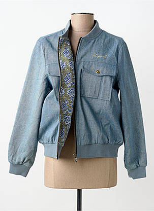 Blouson réversible bleu KAPORAL femme