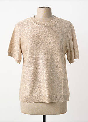 Top manches courtes manches courtes or TIFFOSI femme