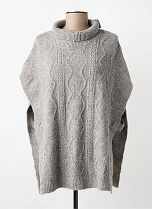 Poncho gris MOLLY BRACKEN femme