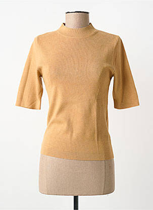 T-shirt coupe cintrée manches courtes marron MOLLY BRACKEN femme