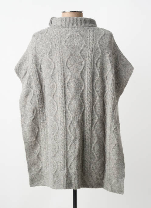 Poncho gris MOLLY BRACKEN femme