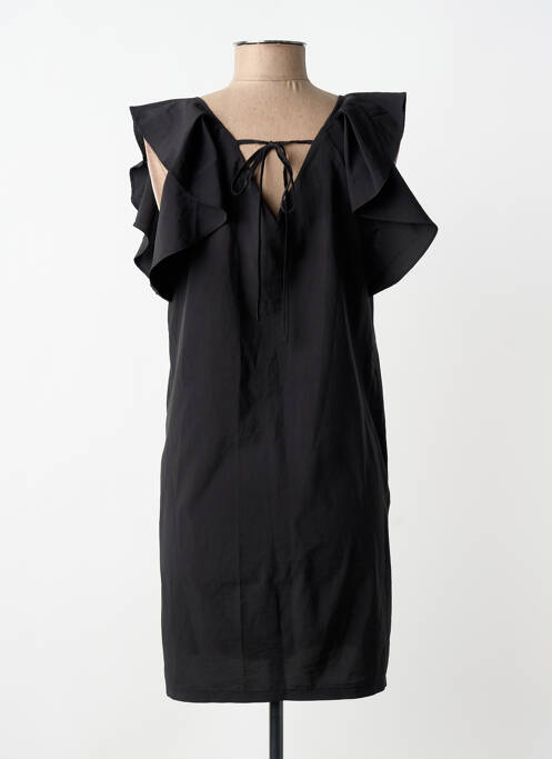 Robe courte manches courtes manches courtes noir MOLLY BRACKEN femme