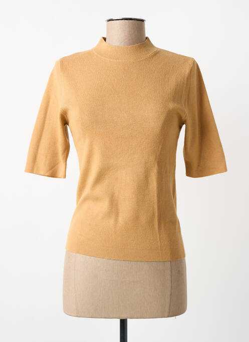 T-shirt coupe cintrée manches courtes marron MOLLY BRACKEN femme