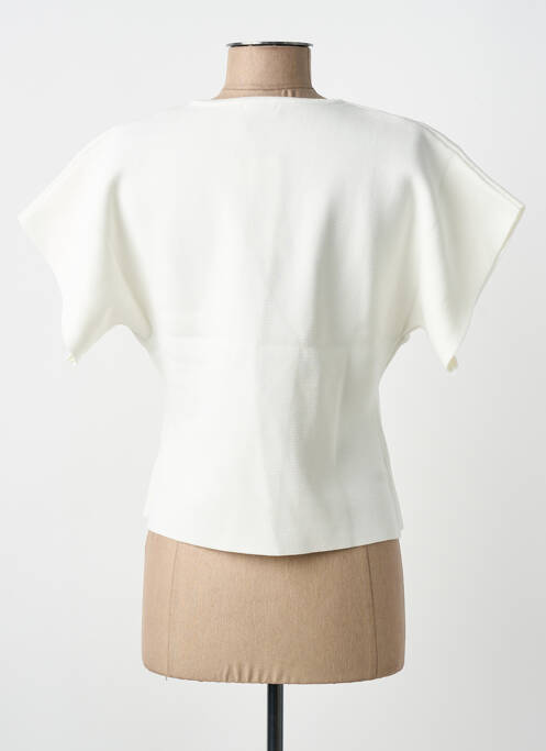 Veste casual coupe cintrée blanc MOËWY femme