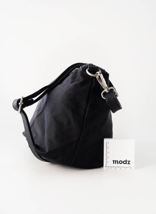 Sac bandoulière réglable forme rectangulaire noir JESS femme