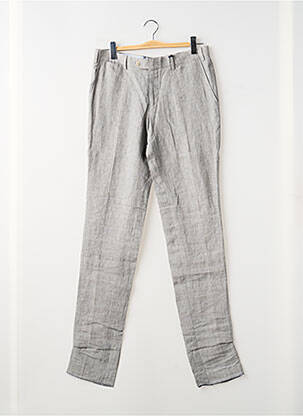 Pantalon droit taille normale taille normale gris FACONNABLE homme