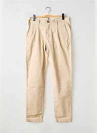 Pantalon chino stretch taille normale beige PEPE JEANS homme