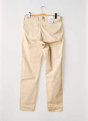 Pantalon chino stretch taille normale beige PEPE JEANS homme