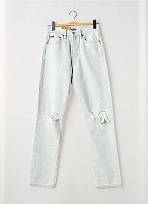 Jeans coupe slim fermeture boutonnée sur le devant taille normale bleu RALPH LAUREN homme