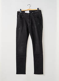 Jeans coupe slim stretch taille normale noir DEFACTO homme