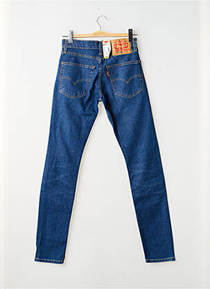 Jeans coupe slim effet usé délavé taille normale bleu LEVIS femme