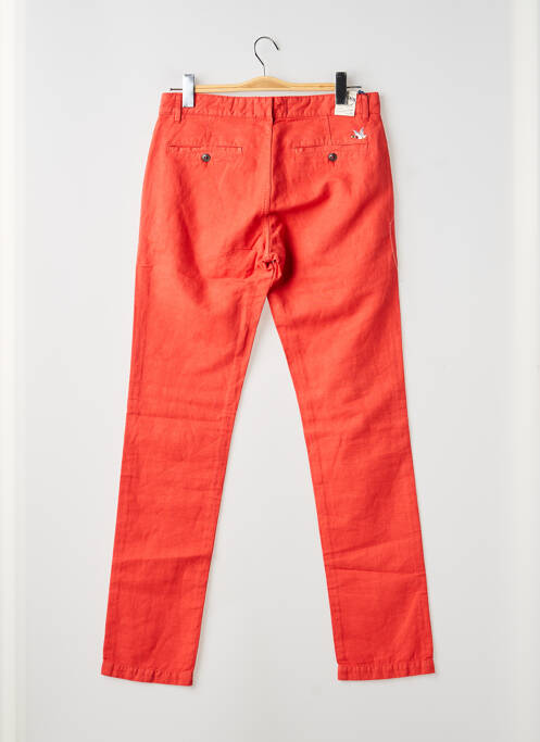 Pantalon chino poches taille normale orange CHEVIGNON homme
