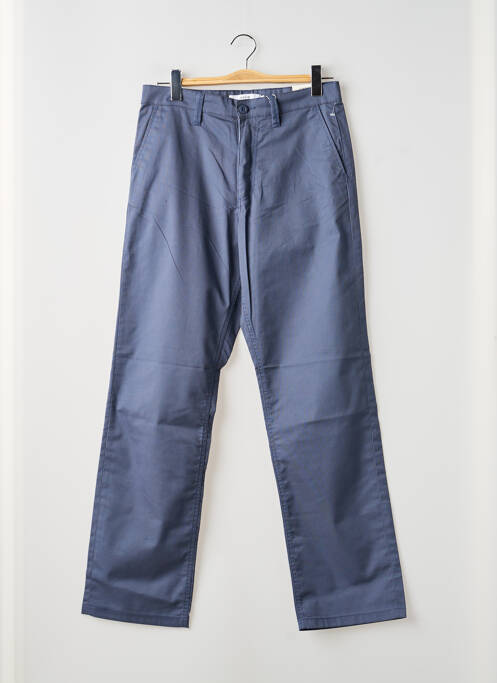 Pantalon chino stretch taille normale bleu CELIO homme