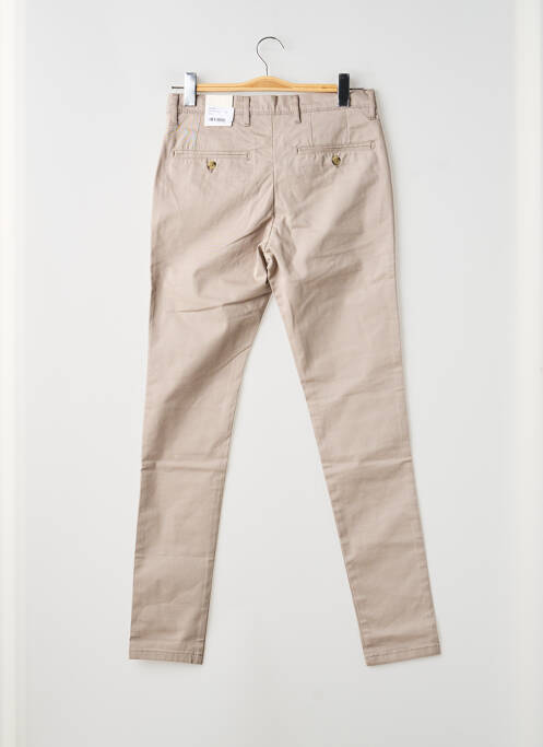 Pantalon chino stretch taille normale beige CELIO homme