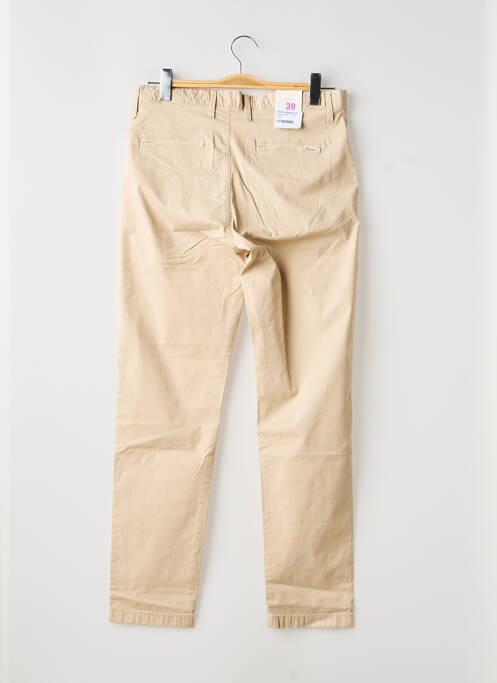 Pantalon chino stretch taille normale beige PEPE JEANS homme